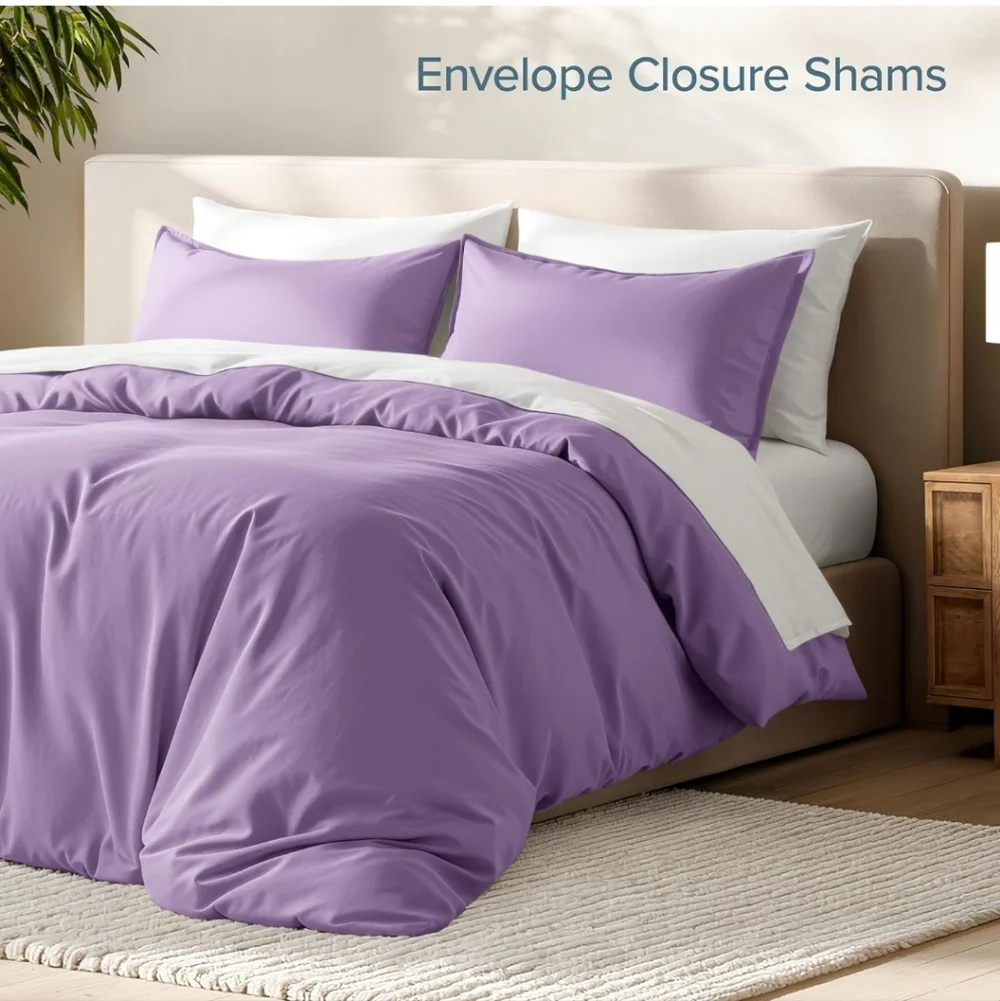 Bare Home Bedding Duvet Cover King Size - Premium 1800 Super Soft Collection